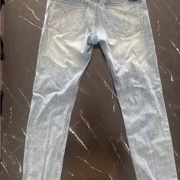 Calvin Klein Jeans Slim Straight Light Blue - Picture 3 of 4